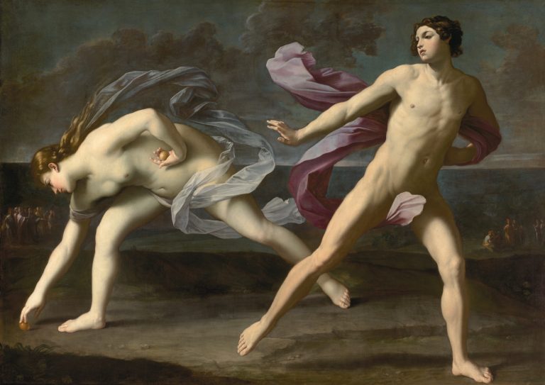 Hipomenes y atalanta